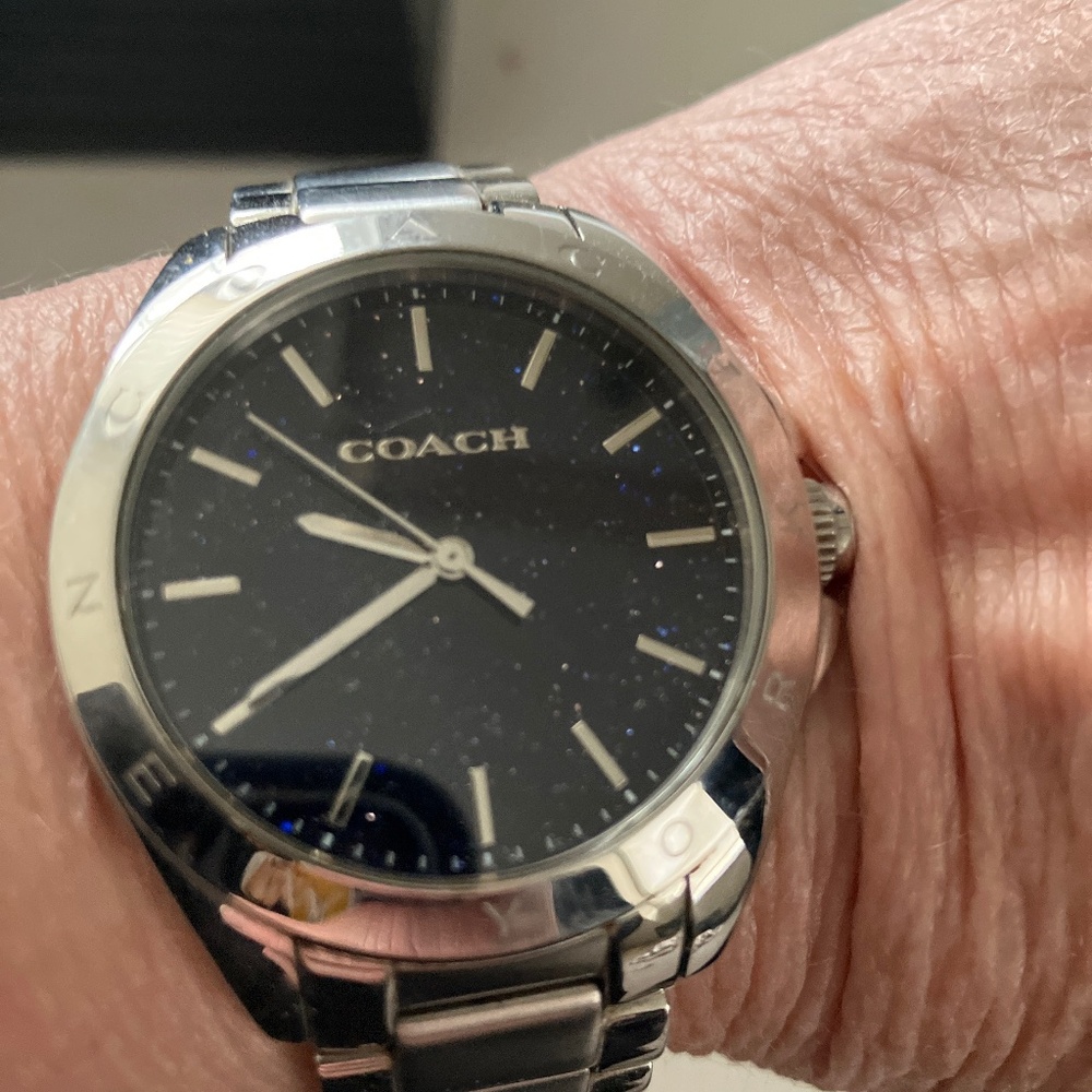 coach men’s style watch